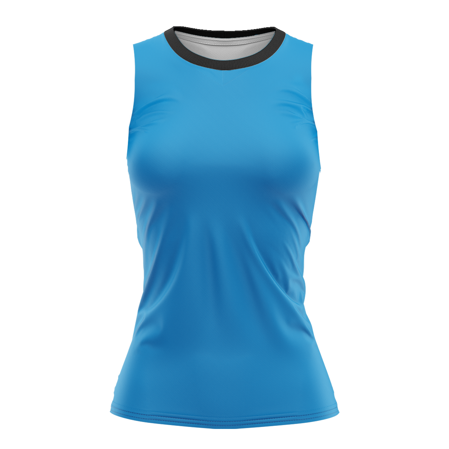 Sleeveless Round Neck