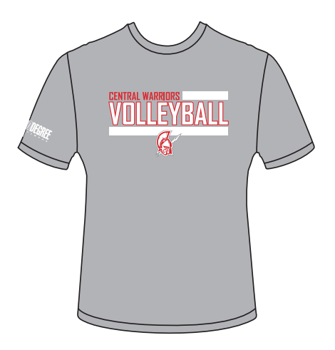 CENTRAL HIGH SCHOOL COTTON T-SHIRT - GREY