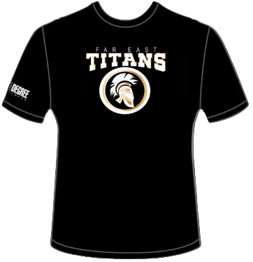 Far east Titans COTTON SHIRT- black - Third Degree Sportwear