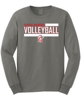 CENTRAL HIGH SCHOOL COTTON LONG SLEEVE - GREY