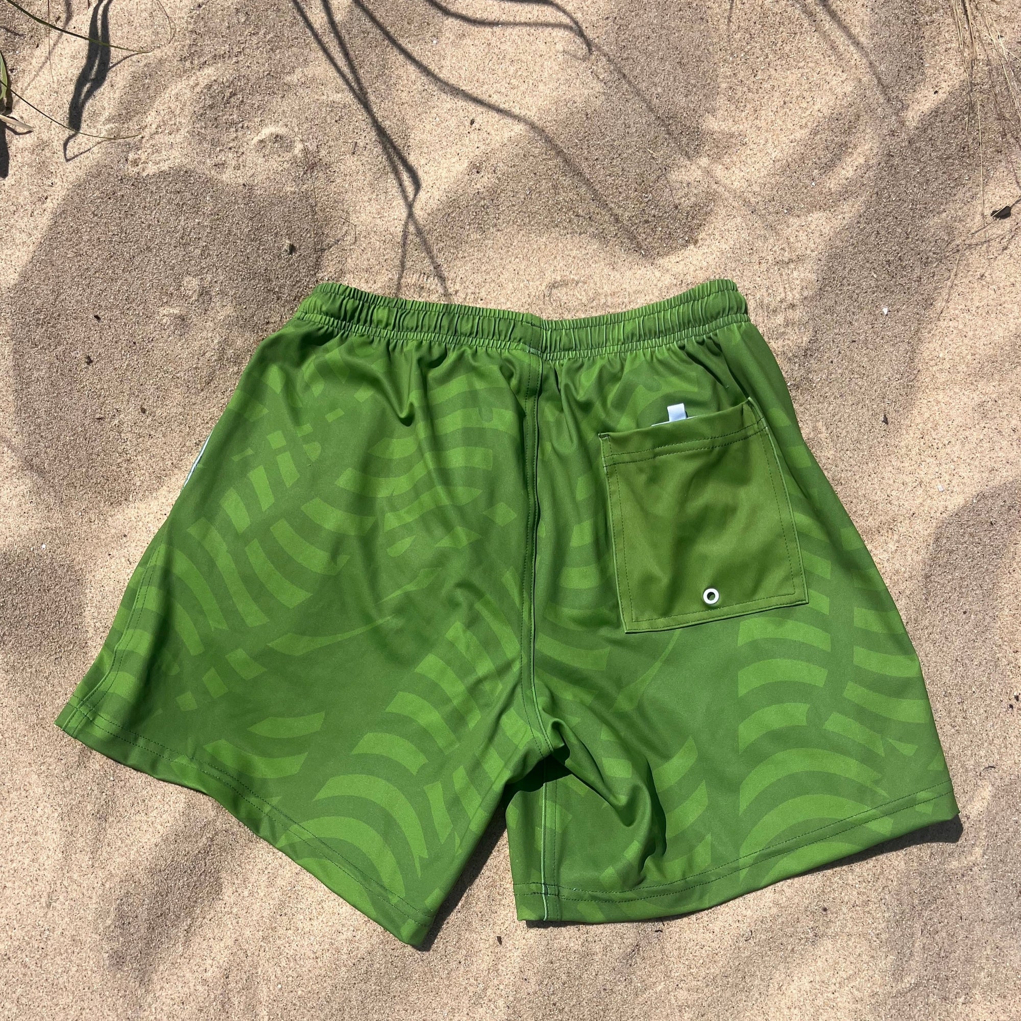 Jungle Green Swim Trunks