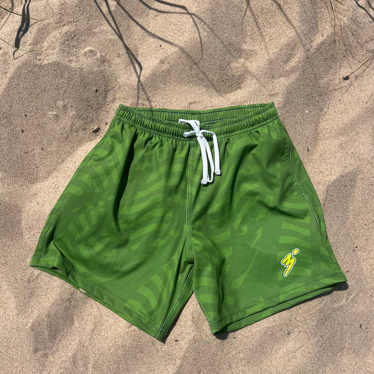 Jungle Green Swim Trunks
