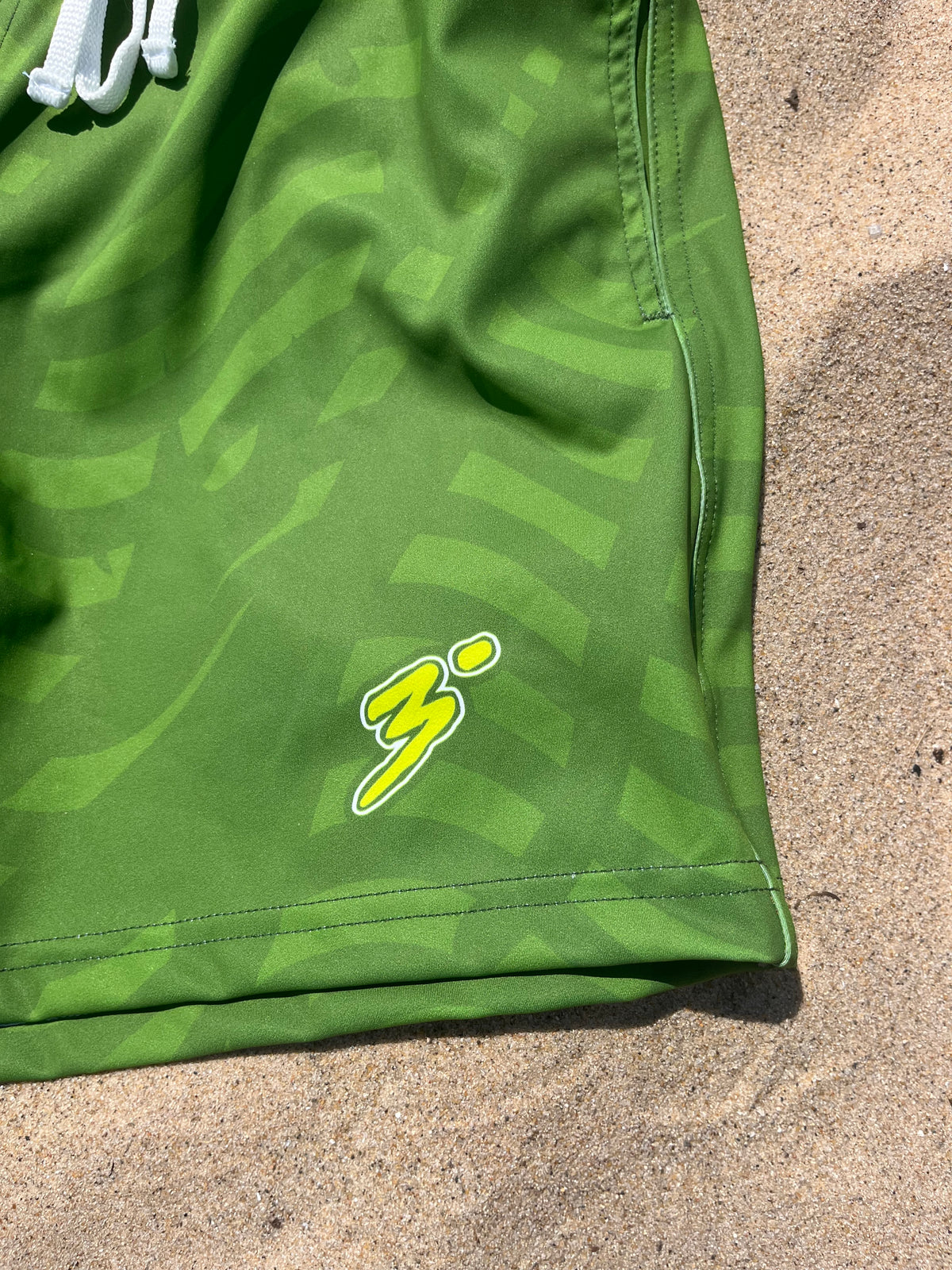 Jungle Green Swim Trunks