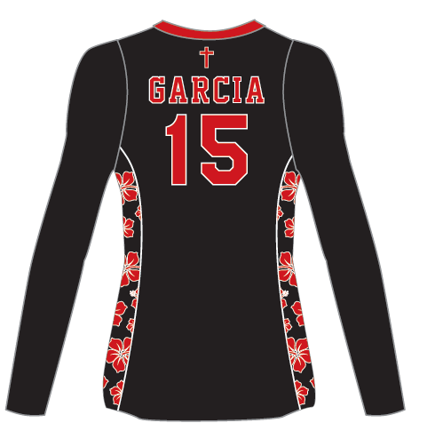 KATELLA GVB Custom Black Long Sleeve JERSEY - VARSITIY MANDATORY - Third Degree Sportwear