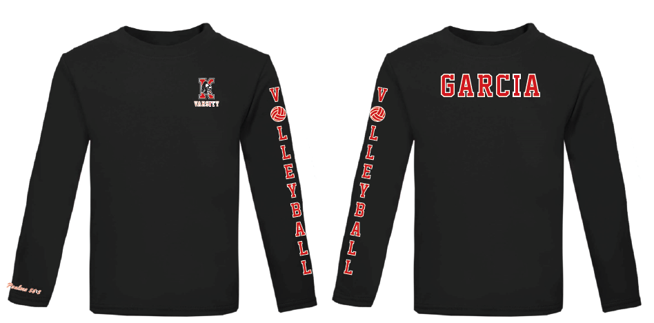 KATELLA GVB Warm Up Long Sleeve Black- VARSITIY MANDATORY - Third Degree Sportwear