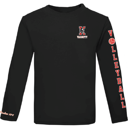 KATELLA GVB Warm Up Long Sleeve Black- VARSITIY MANDATORY - Third Degree Sportwear