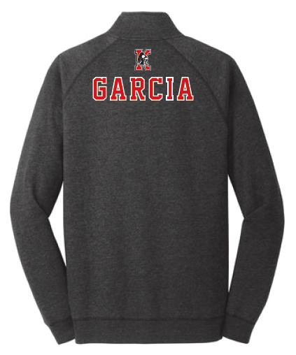 KATELLA GVB Quarter Zip Sweatshirt Gray- VARSITIY MANDATORY - Third Degree Sportwear