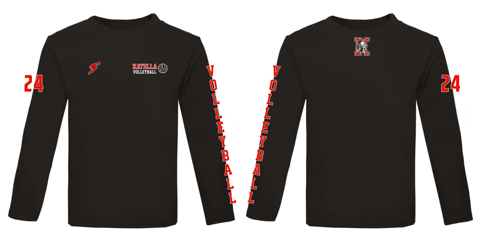 2024 Katella Unisex DRY FIT Long Sleeve Shirt