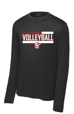 CENTRAL HIGH SCHOOL DRY-FIT LONG SLEEVE - BLACK