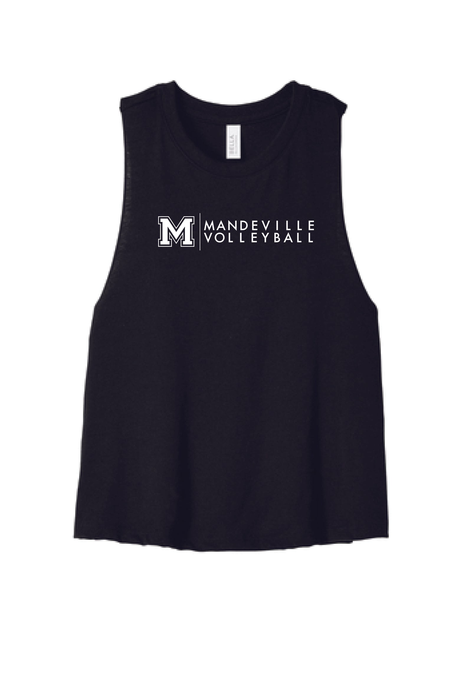 Mandeville HS '24 - Women’s Black Crop Tank