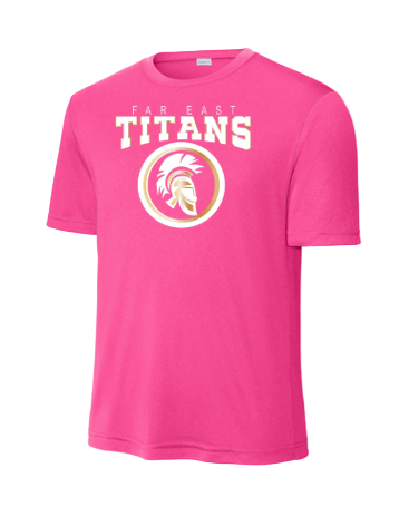 Custom name Breast Cancer Awareness COTTON Pink T-Shirt - Third Degree Sportwear
