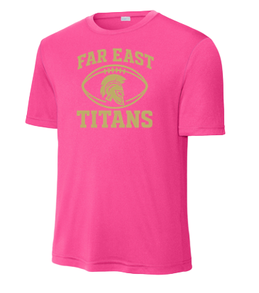 Custom Name Breast Cancer Awareness Pink  DRYFIT T-Shirt - Third Degree Sportwear