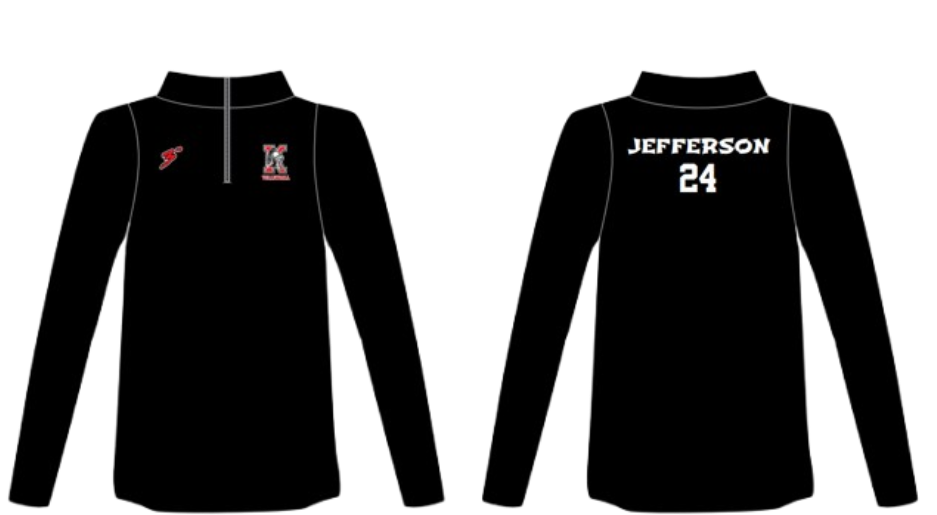 Katella 2026 Player's Quarter ZIP - Third Degree Sportwear