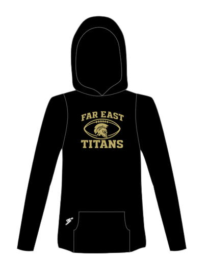 custom TITANS FOOTBALL HOODIE - Third Degree Sportwear