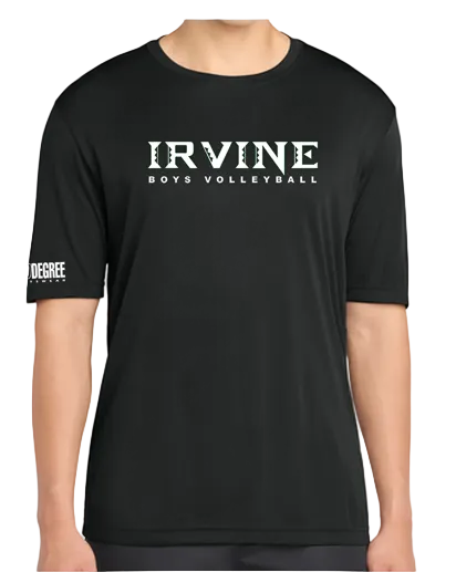 Irvine Black Dry-fit T Shirt - Third Degree Sportwear