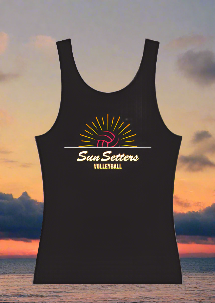 Sun Setters Women&#39;s Black Tank Top