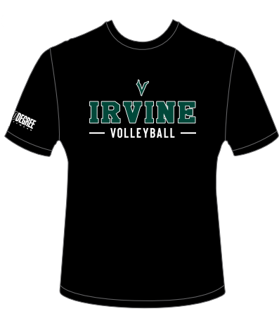 Irvine Black Cotton T Shirt - Third Degree Sportwear