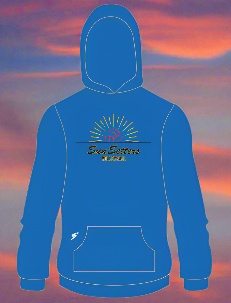 Sun Setters Blue Pullover hoodie