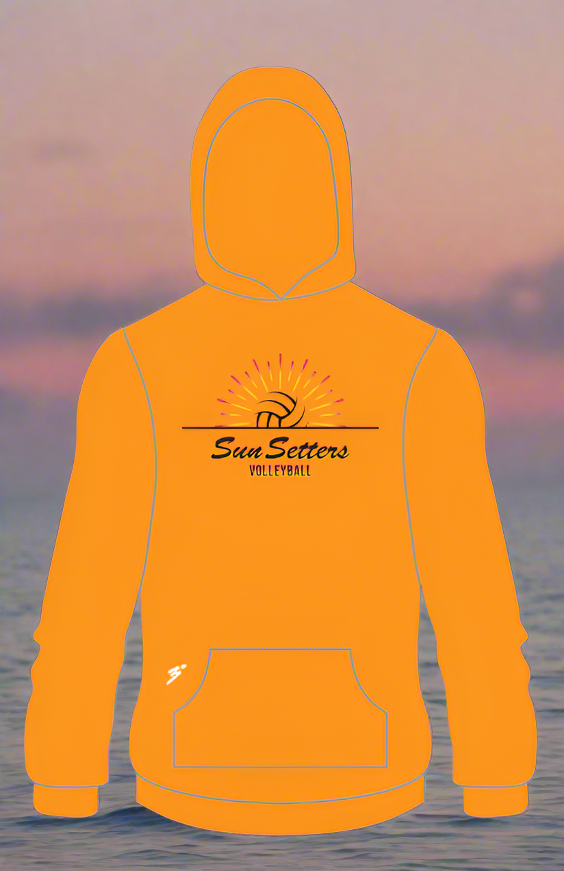 Sun Setters Orange  Pullover hoodie
