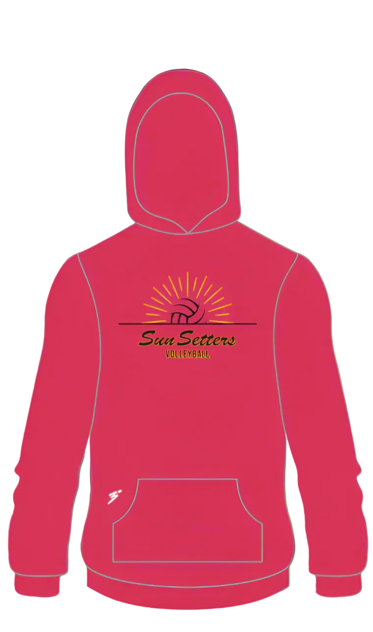 Inventory Sale Sun Setters pink Pullover hoodie 2025 - Third Degree Sportwear