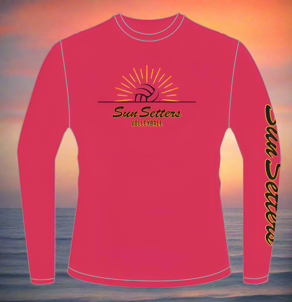 Sun Setters PINK Long Sleeve Shirt