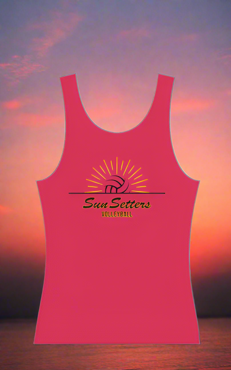 Sun Setters Women&#39;s pink Tank Top