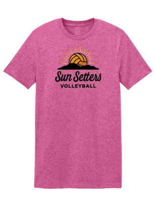 SUN SETTERS pink T -SHIRT - Third Degree Sportwear