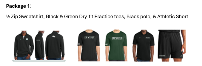 Irvine Boys Volleyball Package 1 - Third Degree Sportwear