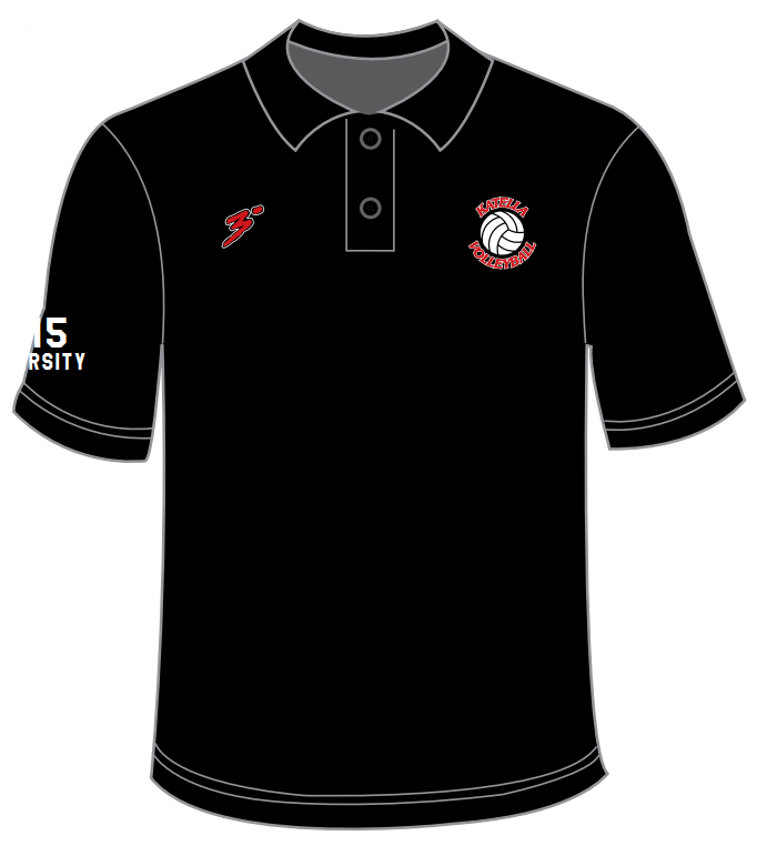 Player's polo with custom numbers - Third Degree Sportwear