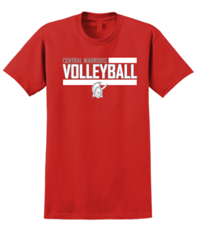 CENTRAL HIGH SCHOOL COTTON T-SHIRT - Red