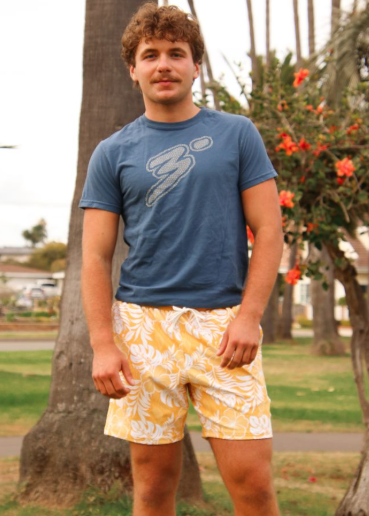 Men's Golden Floral Short 2026 - Third Degree Sportwear