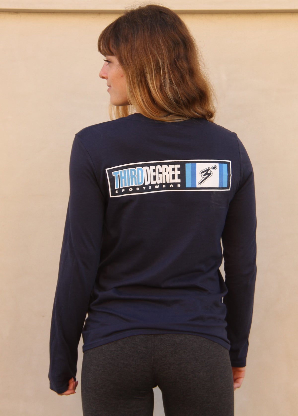 Retro Back Long Sleeve Tee