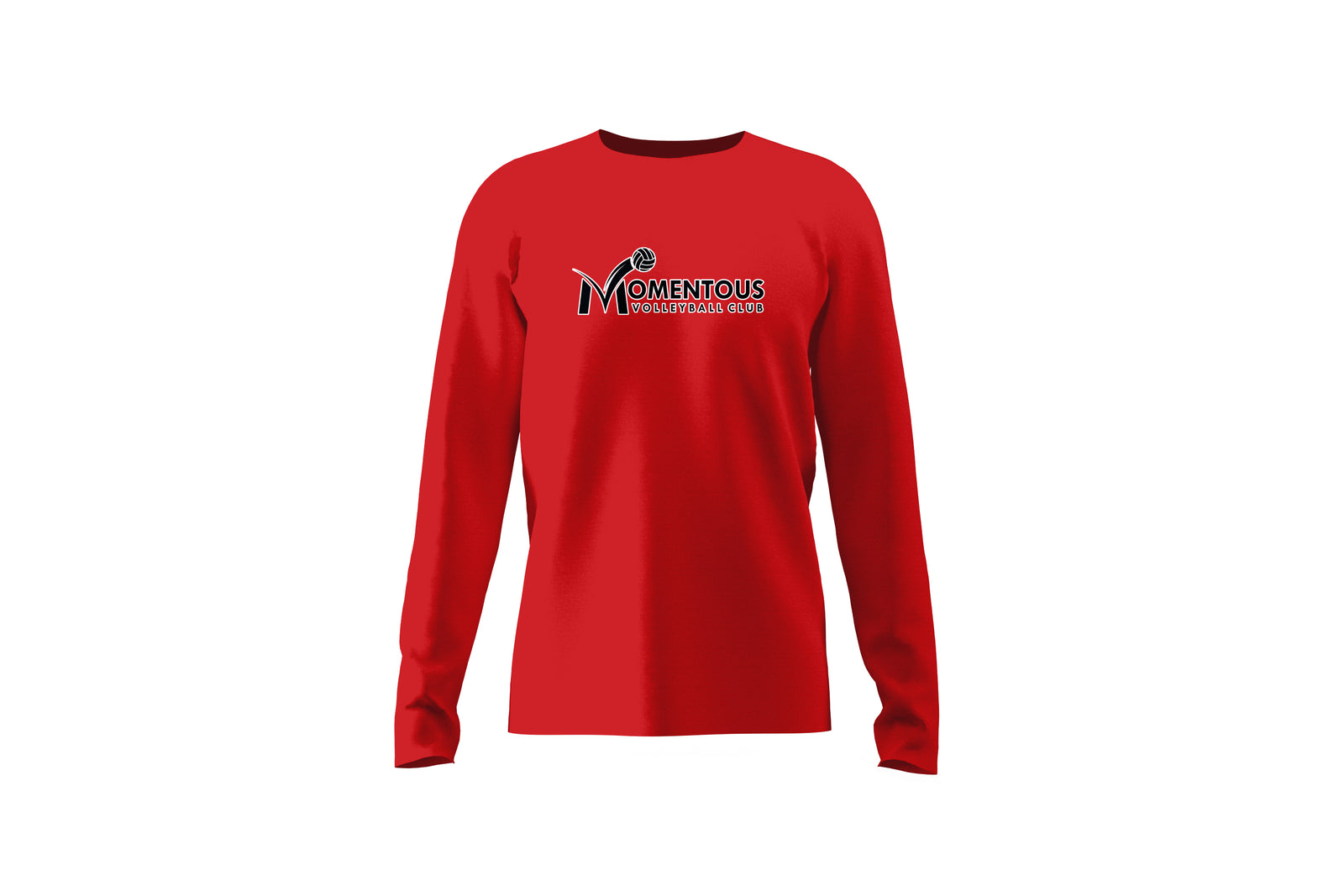 Red Momentous Long Sleeve T-shirt - Third Degree Sportwear
