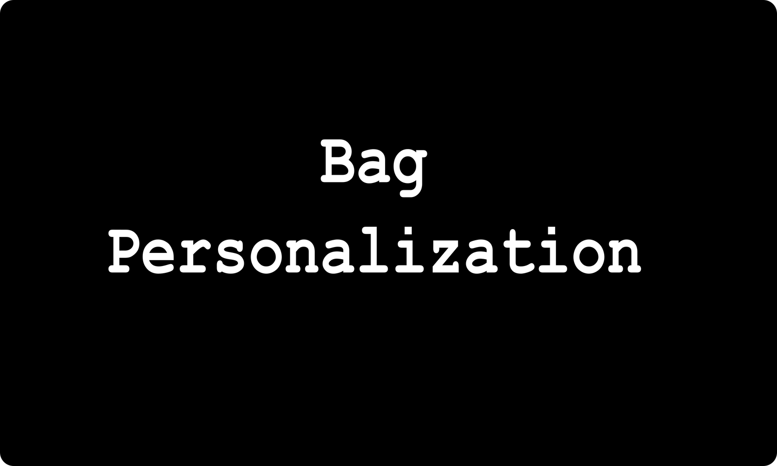 ADD BAG PERSONALIZATION: Embroidered Name and Number - Third Degree Sportwear